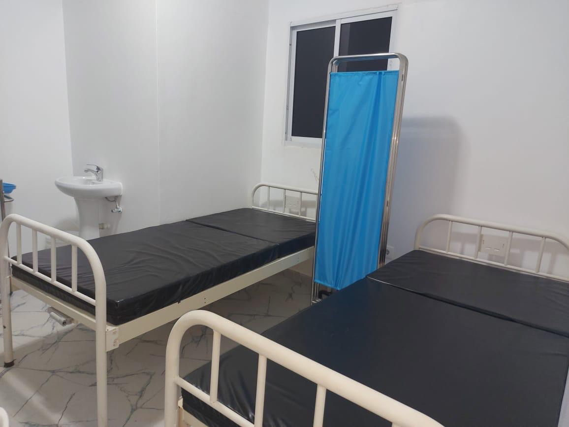 Sala de atendimento da clínica